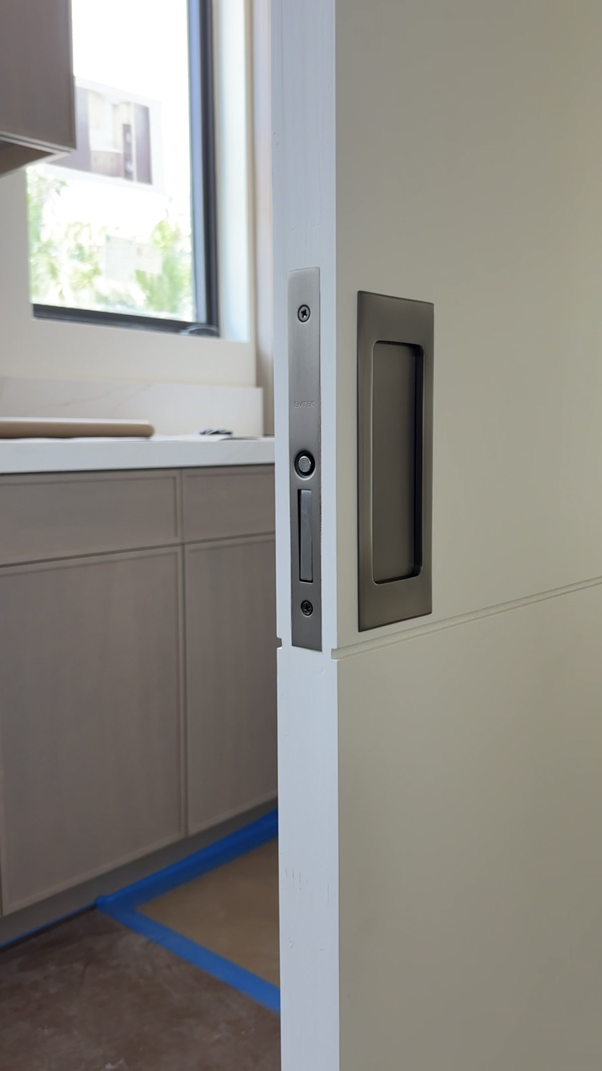 Pocket door hardware